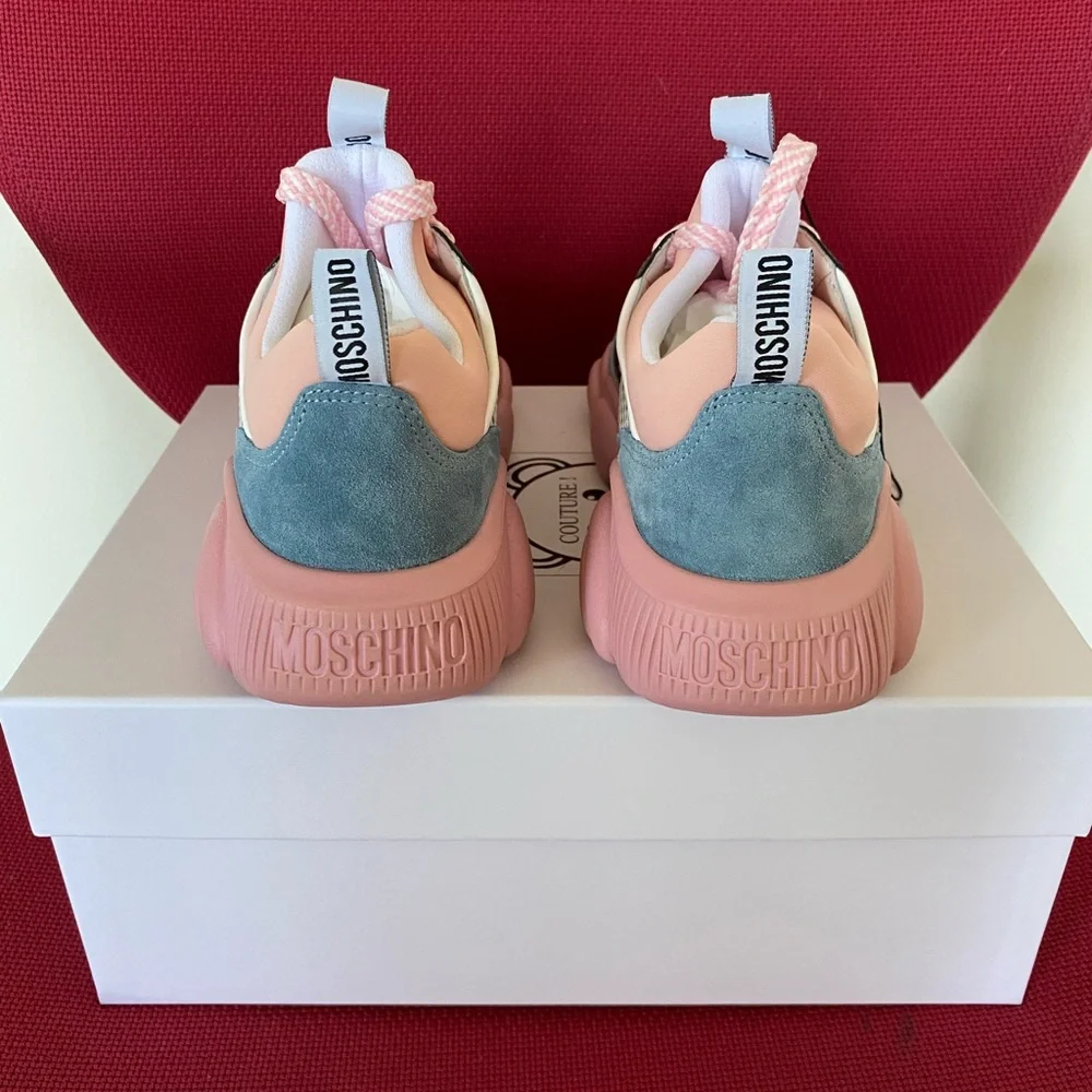 Moschino Teddy Sneakers in size 37–7 US . - Picture 4 of 7